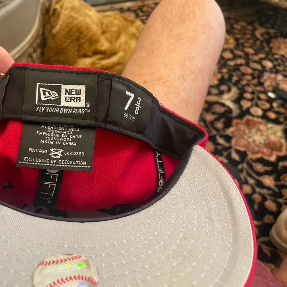 Red New Era Boston 59/fty - Picture 5 of 5